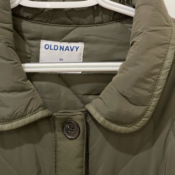 green army surplus jacket - plus-size 3X - Picture 3 of 4